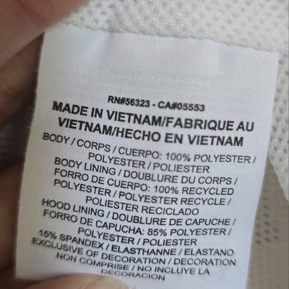 Nike Shield Golf Jacket USC Scholarship Club Womens Size Large White - Picture 8 of 8